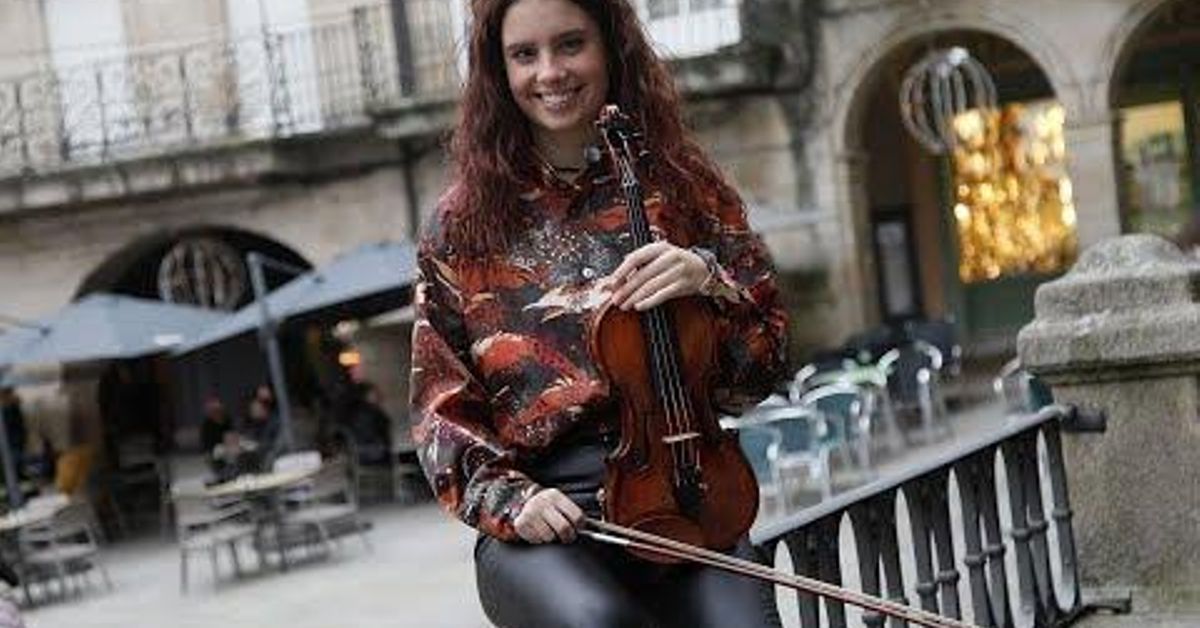 María Rodríguez, la dulce melodía del violín