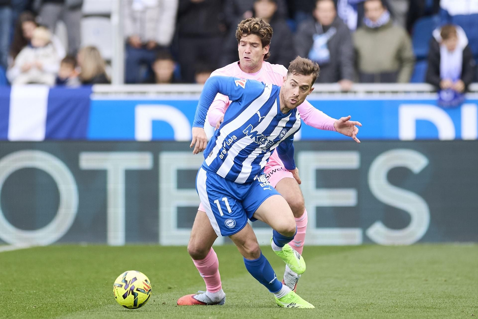 Galería | El partido entre el Alavés y el Celta en Mendizorrotza