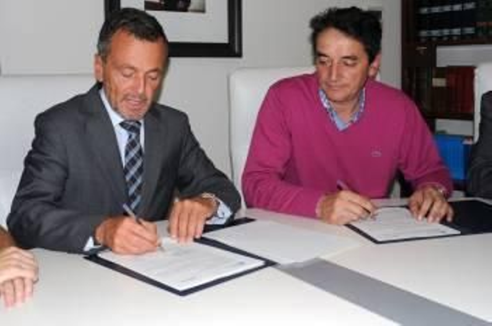 Angustín Hernández y Gumersindo Lamas.