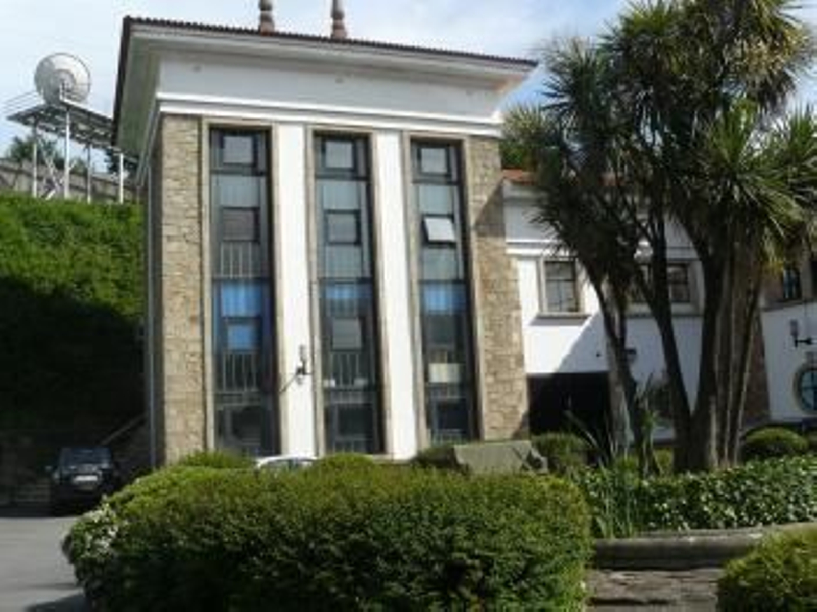 El edificio de O Troncal que albergará el Centro de Excelencia Hidráulica.