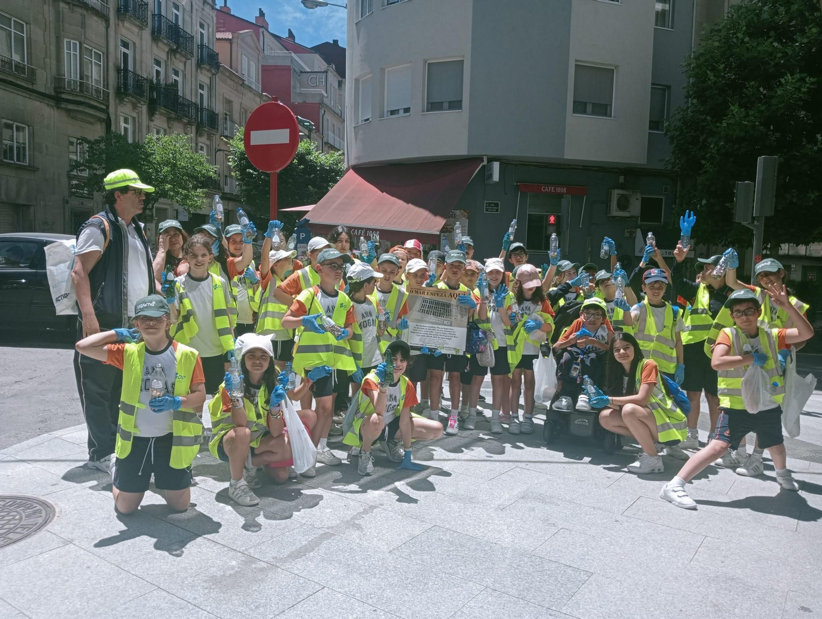 Recogida de colillas de Ecovigilantes