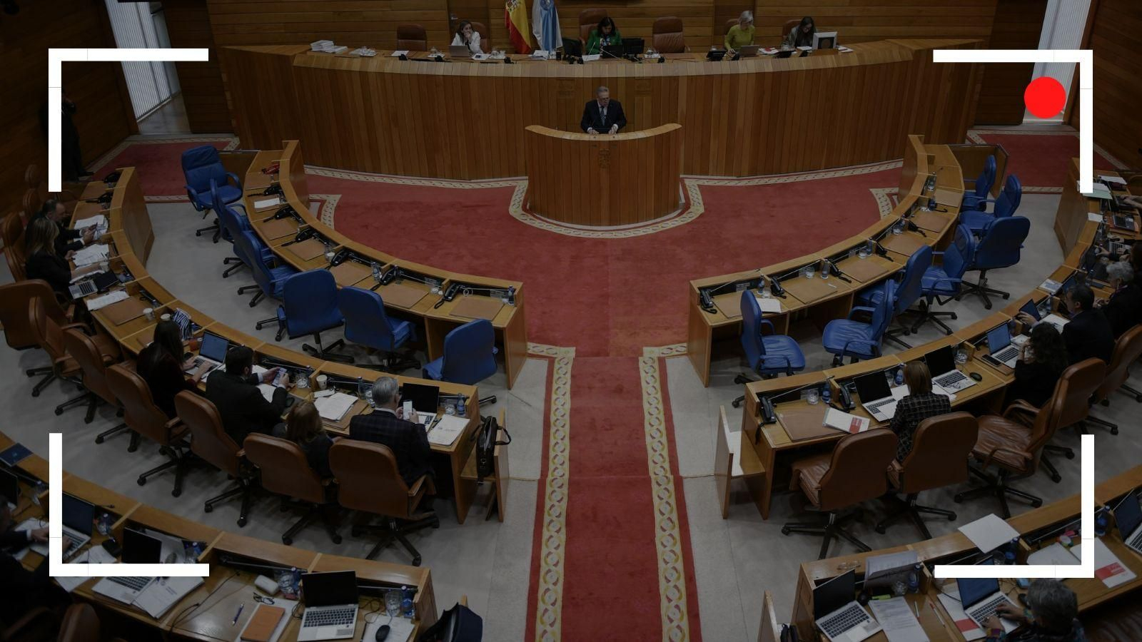 Pleno del Parlamento gallego