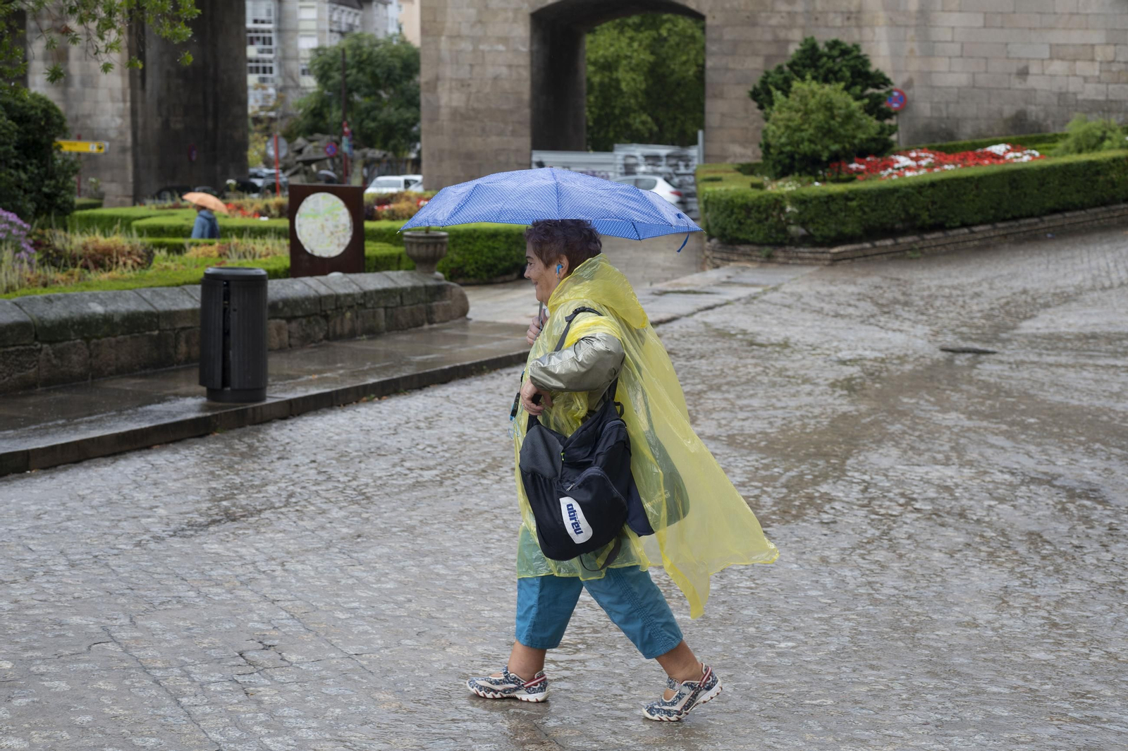 Galería | Otra tarde de agosto pasada por agua en Ourense