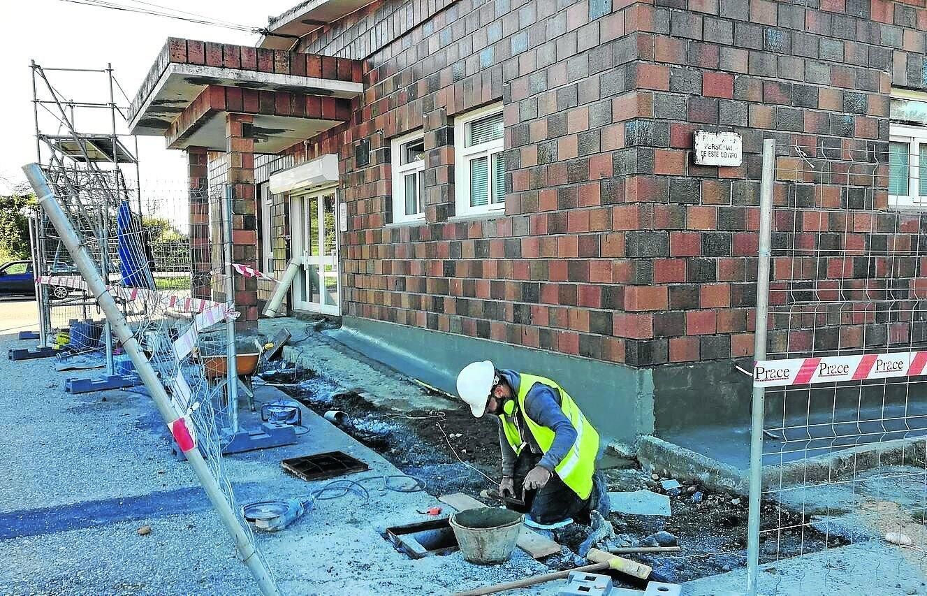 Las obras del viejo centro de salud tendrán una duración estimada de doce meses.