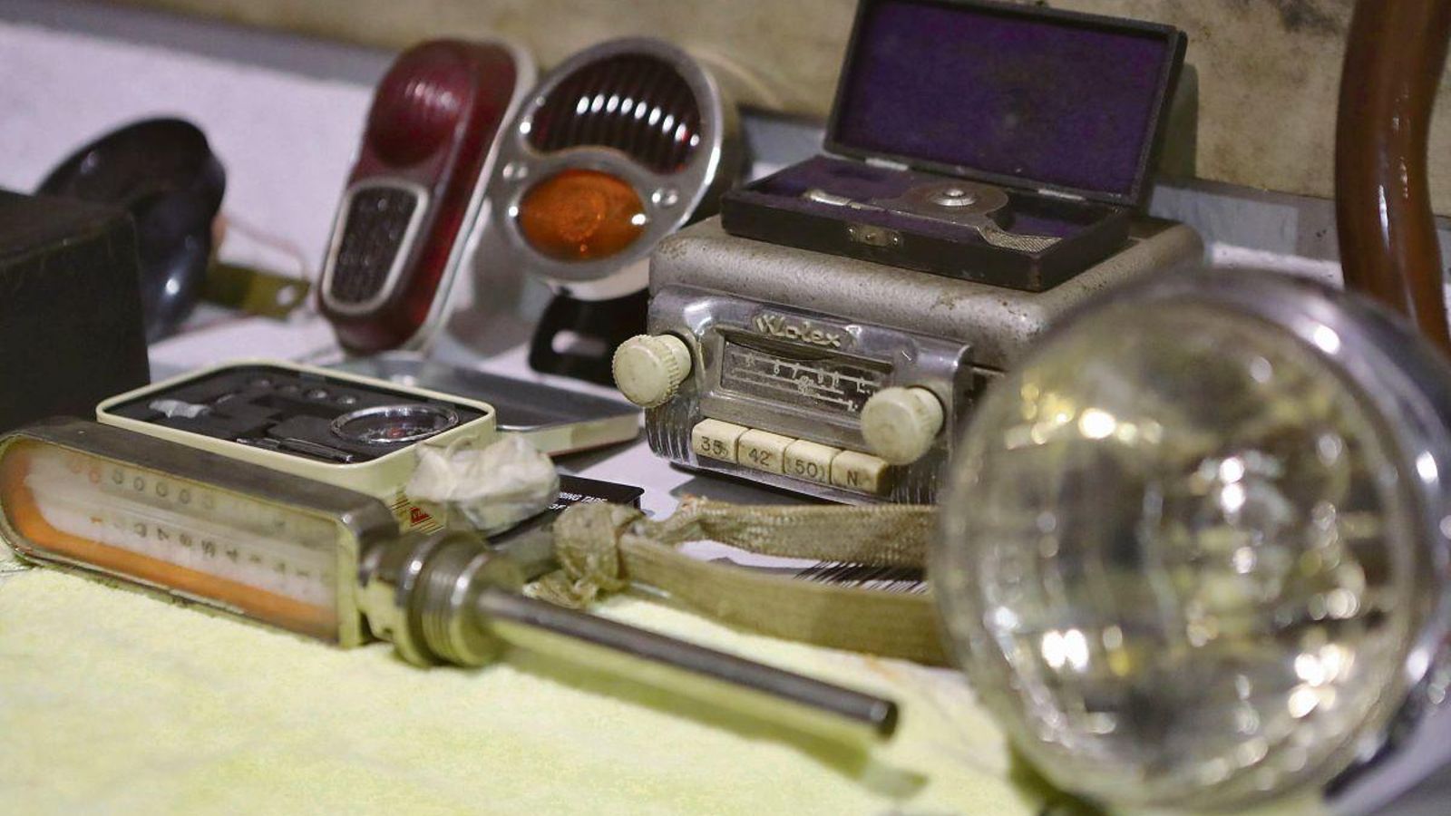 Material variado de distintos modelos de la marca que forma parte de la colección.