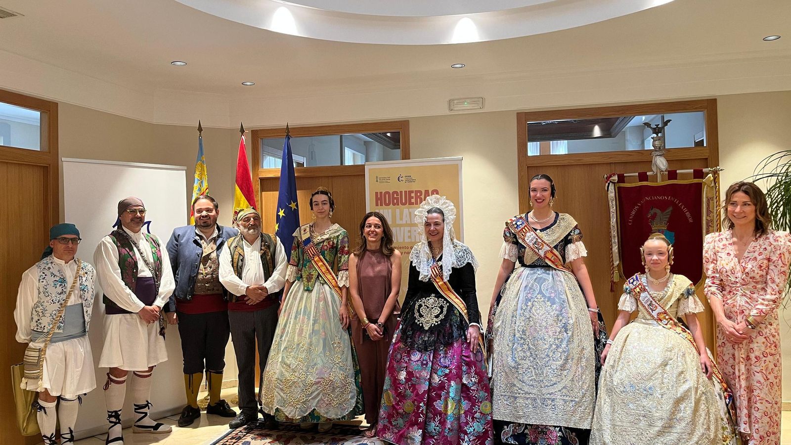 Los Centros Valencianos del Exterior fueron recibios en la Generalitat