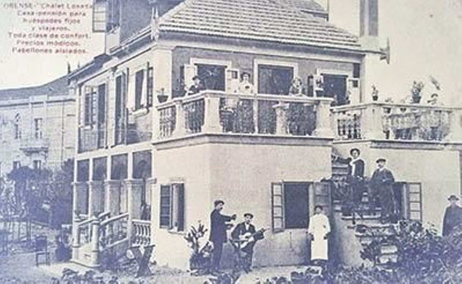 Postal del Chalet Losada.