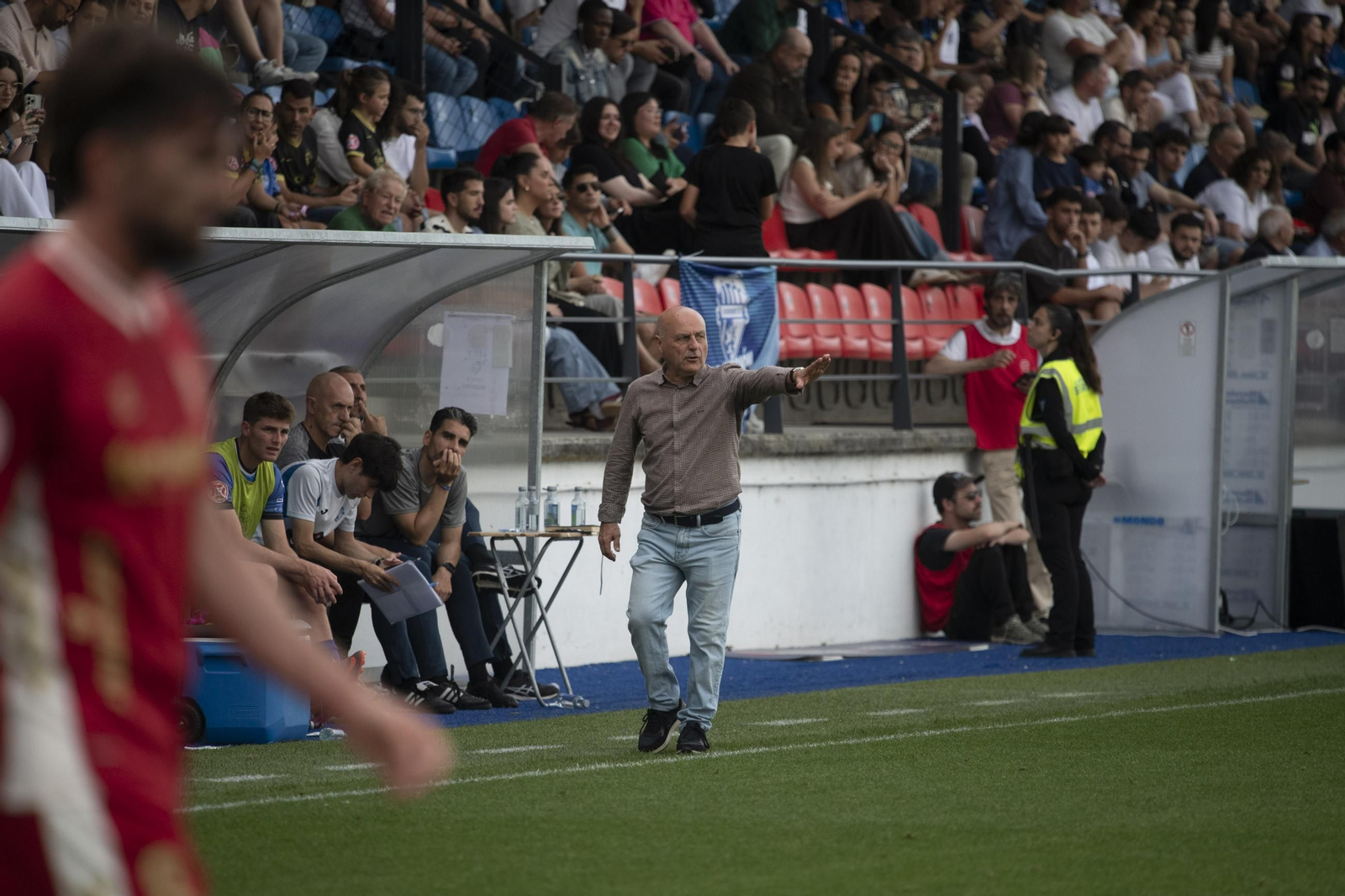 Galería | La tristeza invade O Couto con el descenso del Ourense CF
