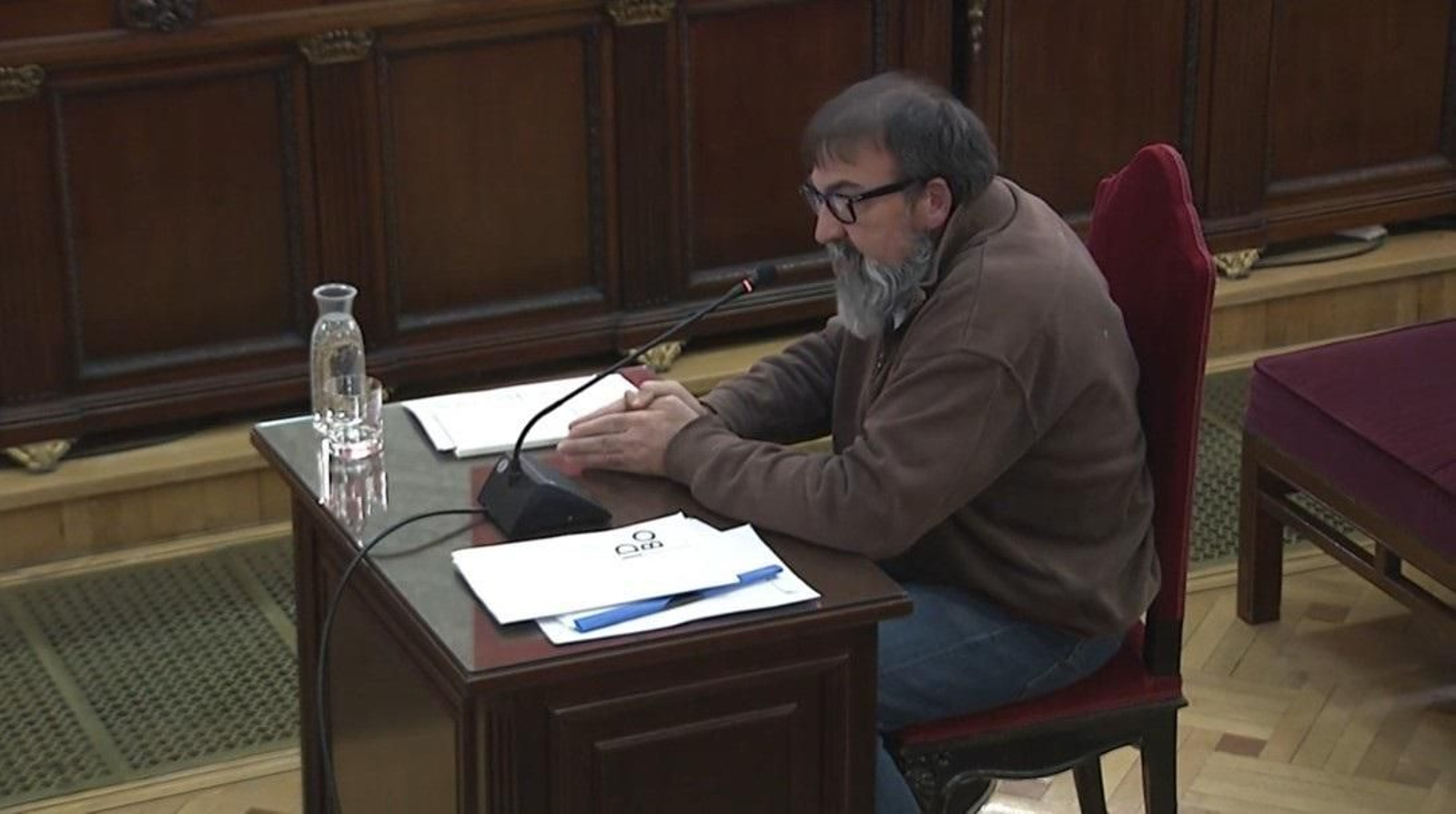 Koldo García durante su turno de última palabra en el juicio del Tribunal Supremo el pasado 6 de mayo.