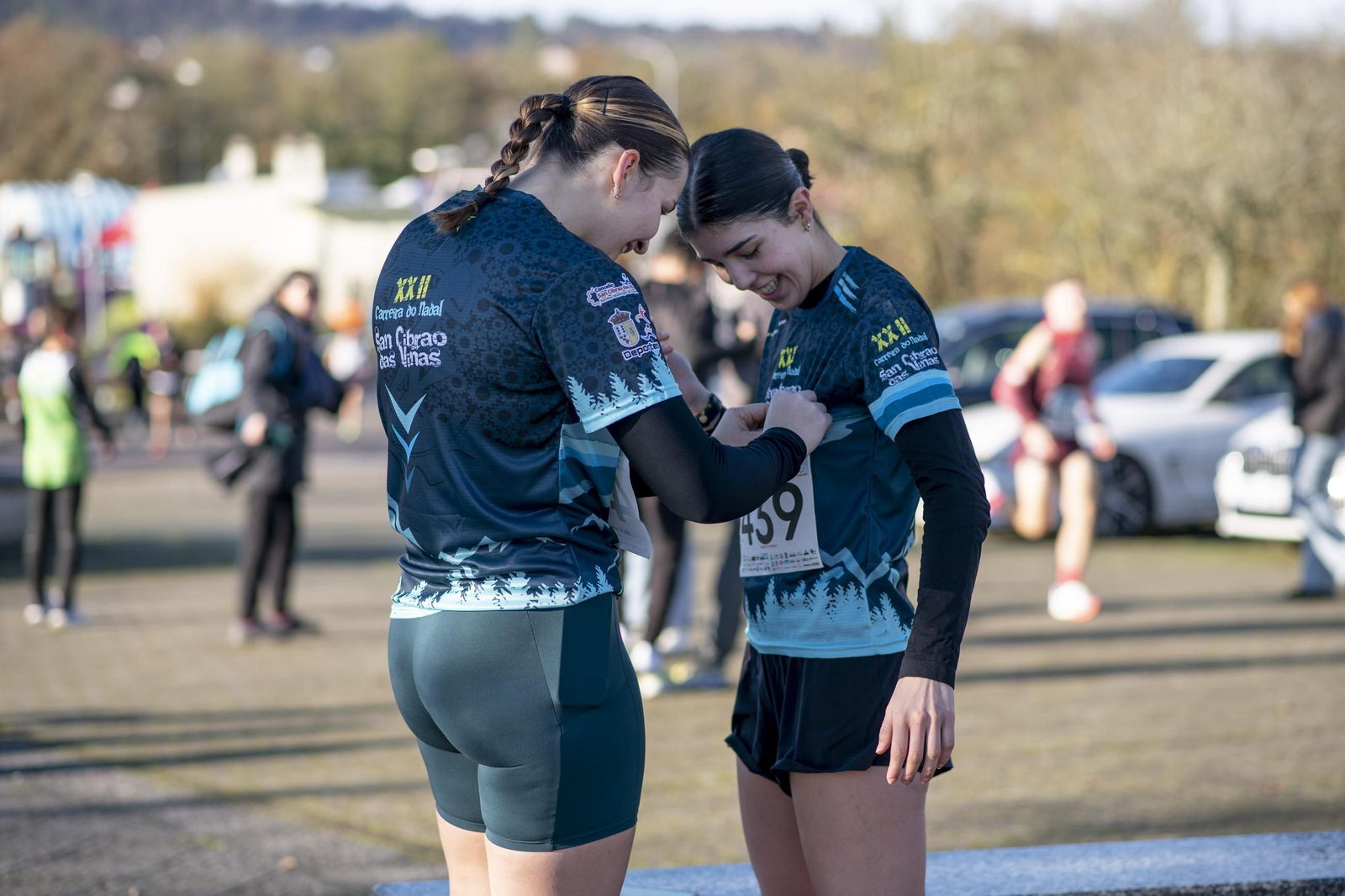 Galería | San Cibrao celebra una edición más de su carrera navideña