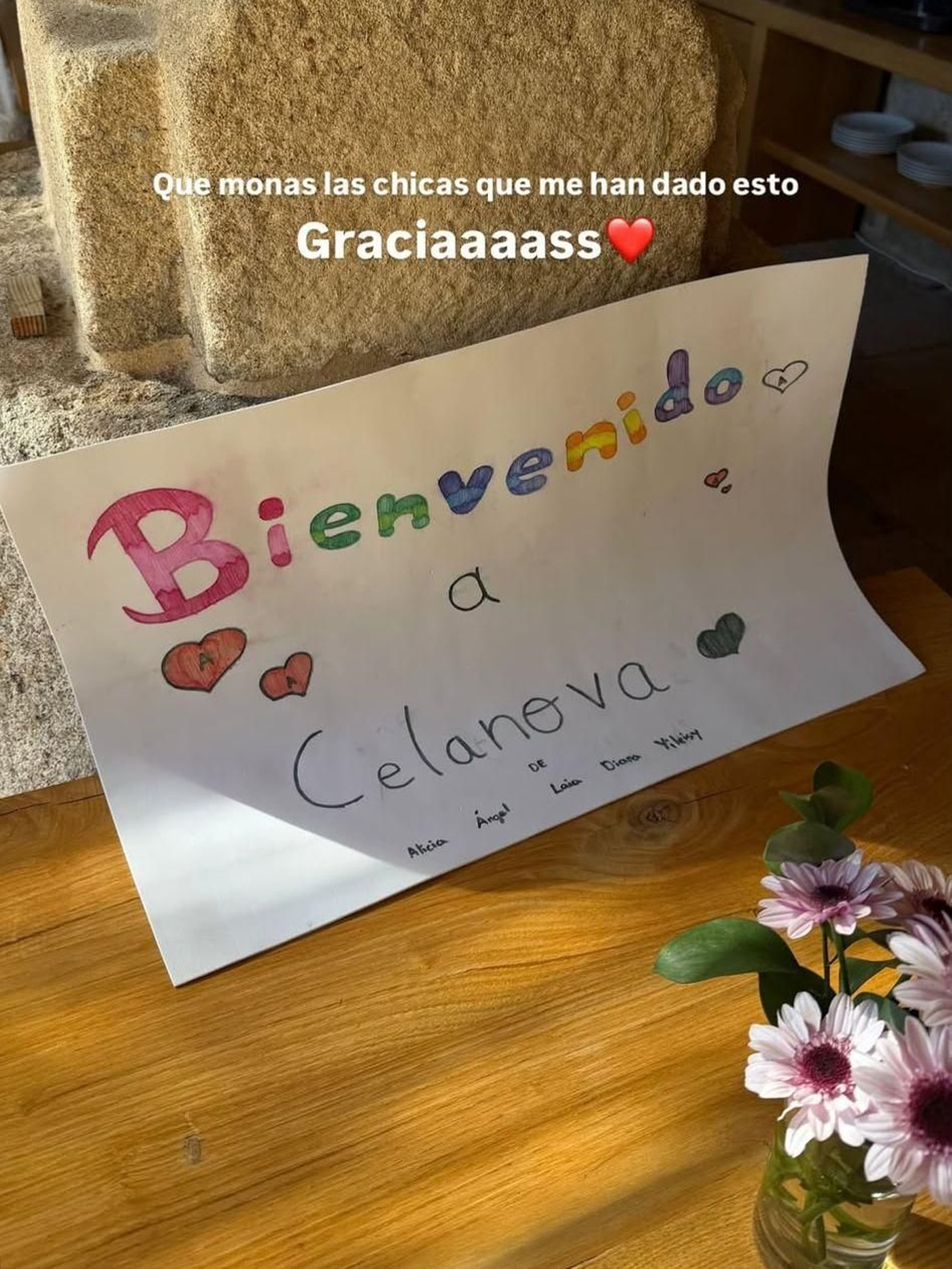 Una imagen publicada por el influencer en su estancia en Celanova.