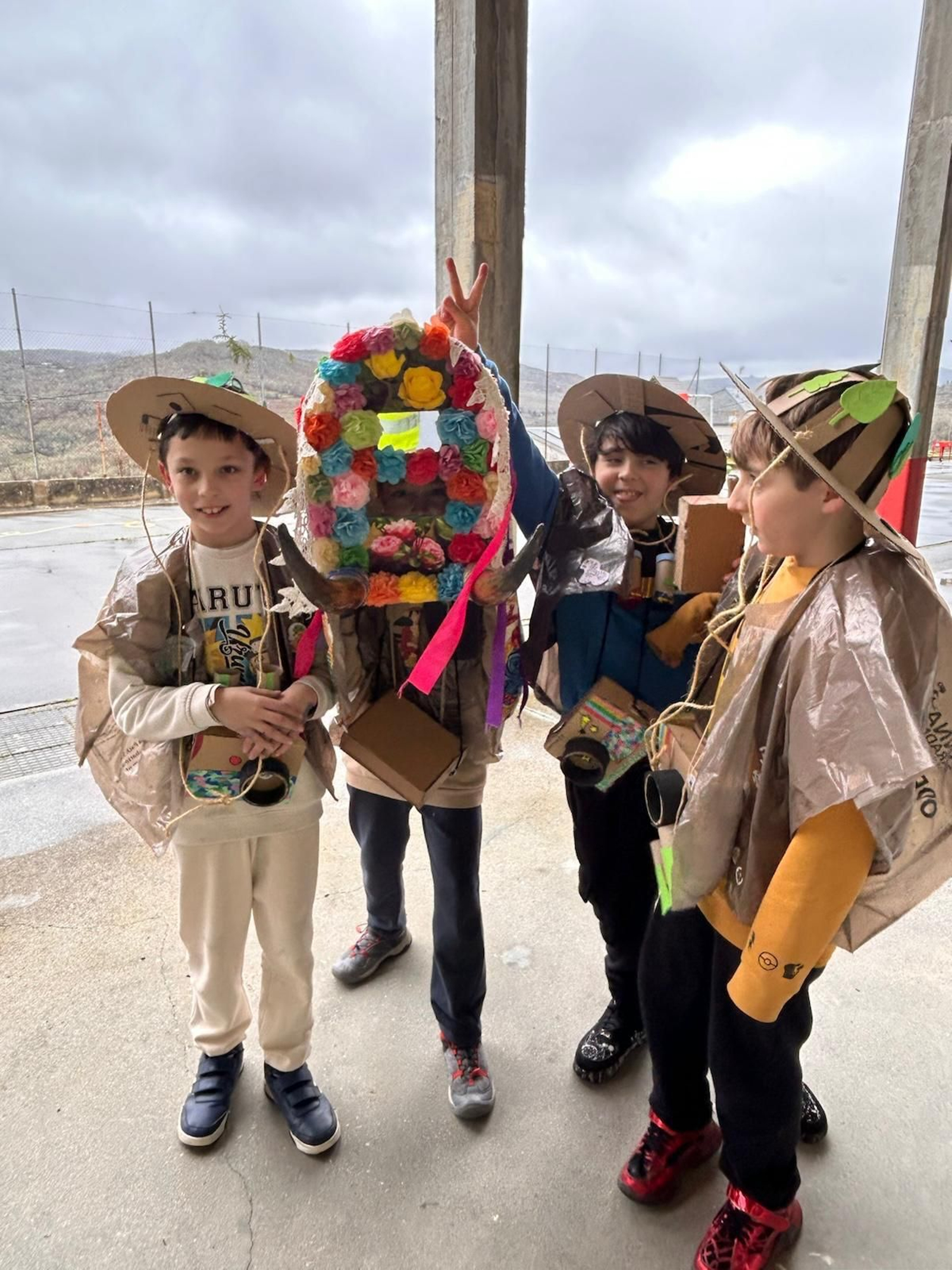 O Entroido no colexio do Bolo