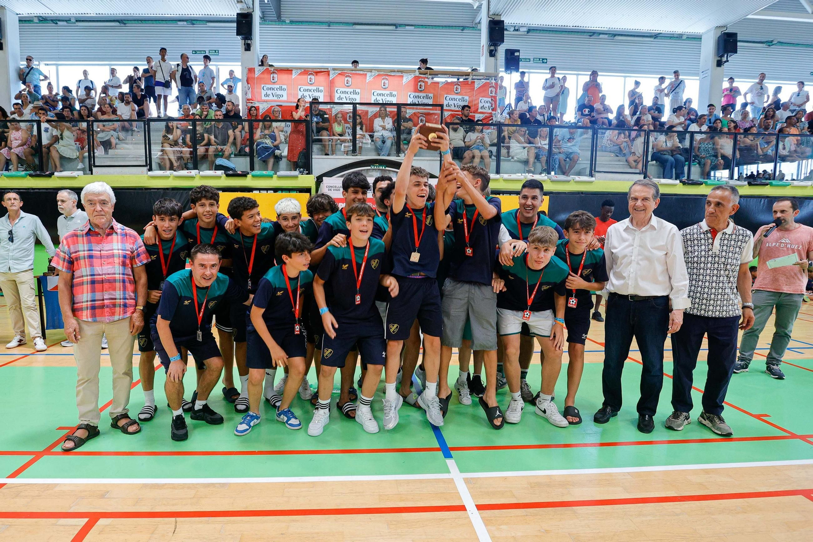 Galería | Clausura de la Vigo Cup con la entrega de medallas