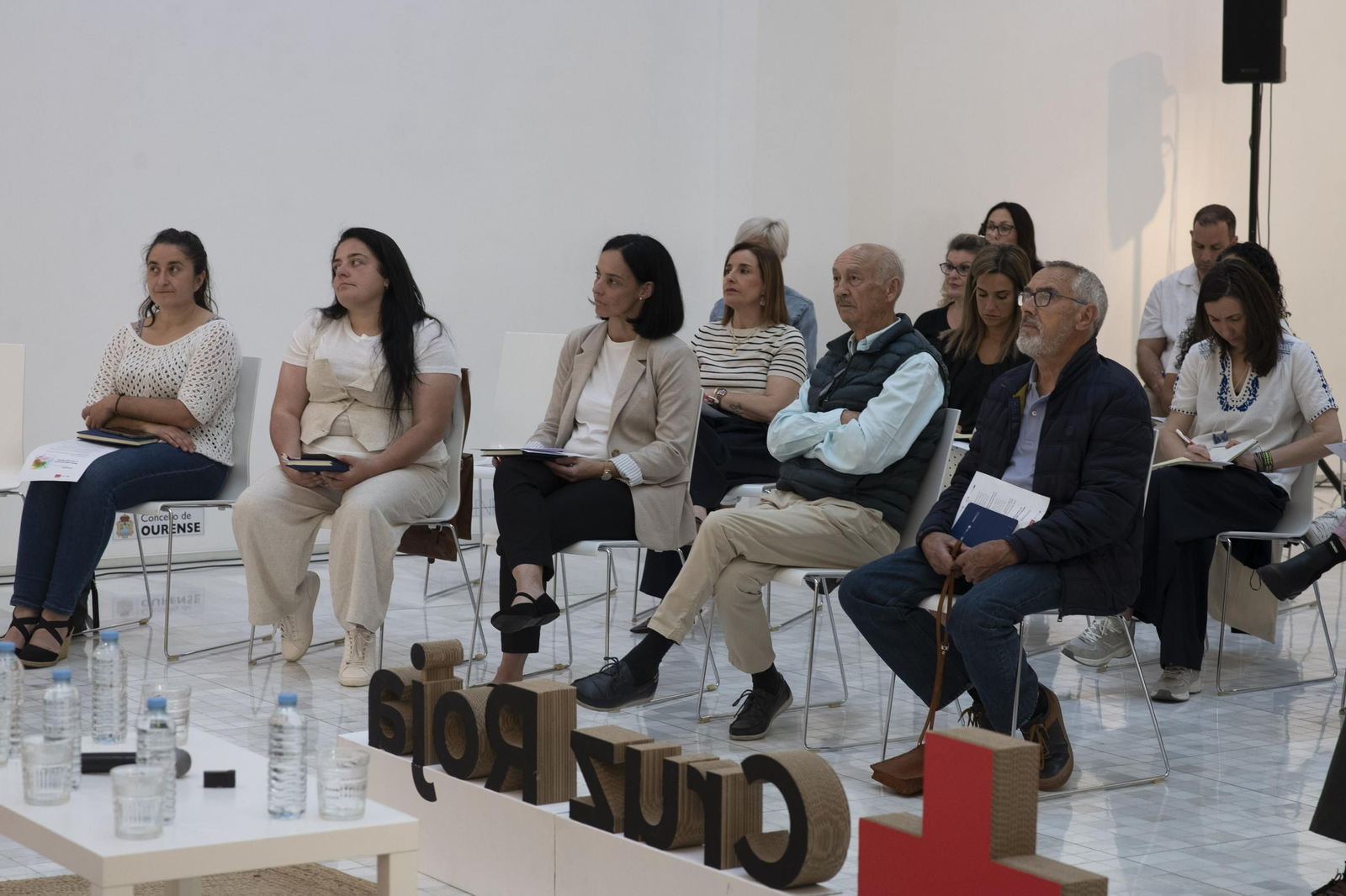 Parte de los asistentes a la jornada “ConectaLab” de Cruz Roja.