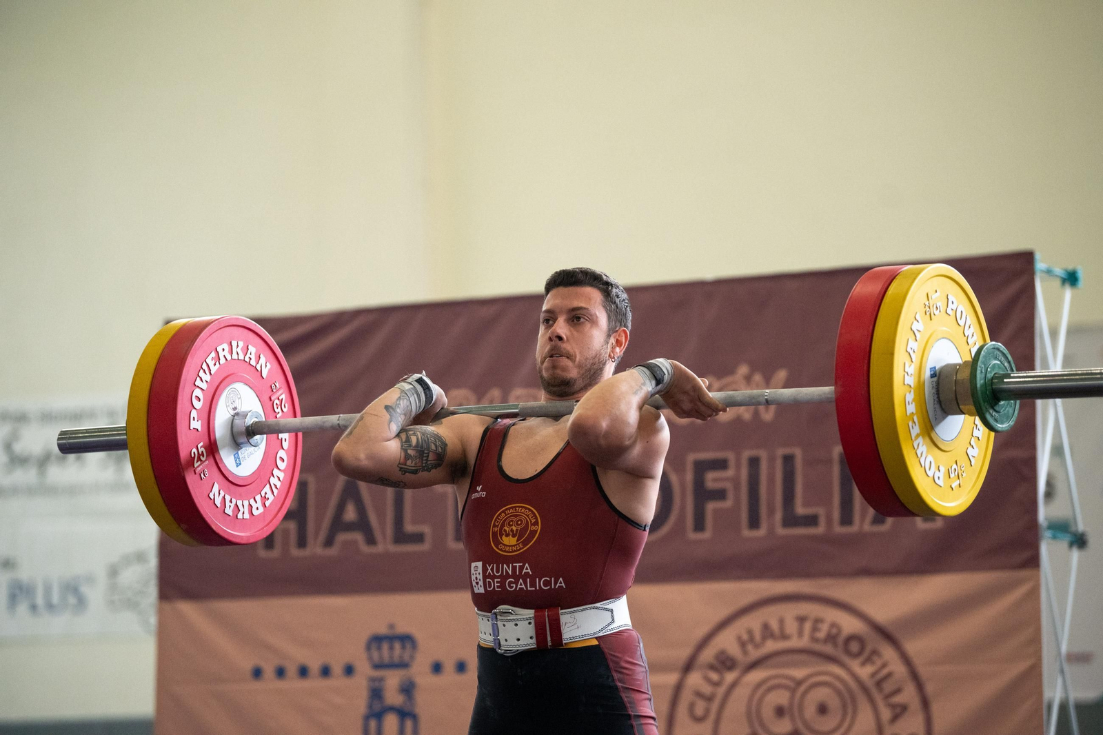 Galería | La halterofilia ourensana disputa la segunda jornada de la liga provincial