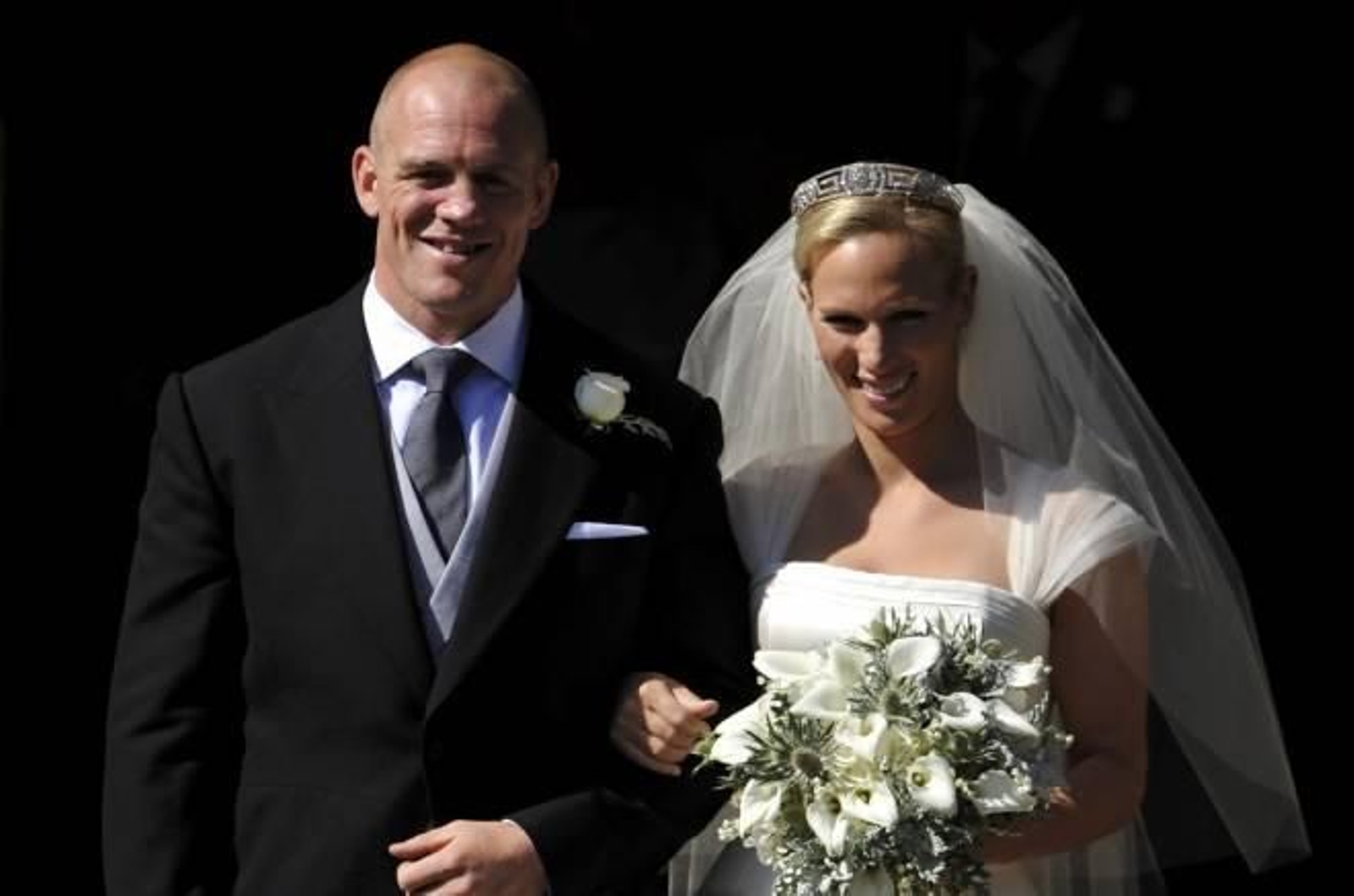 La boda de Zara Phillips y Mike Tindall