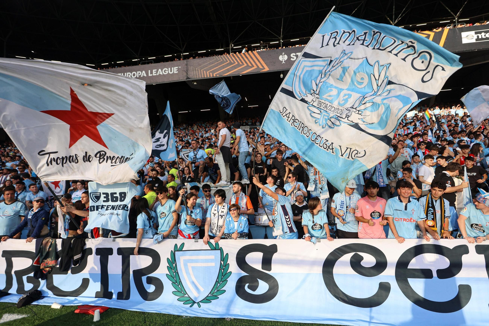 Galería | La goleada del Friburgo puso fin al sueño europeo del Celta