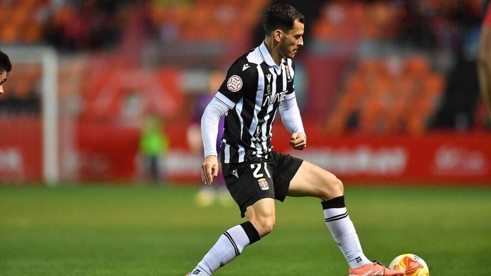 Chuca, con el Cartagena.