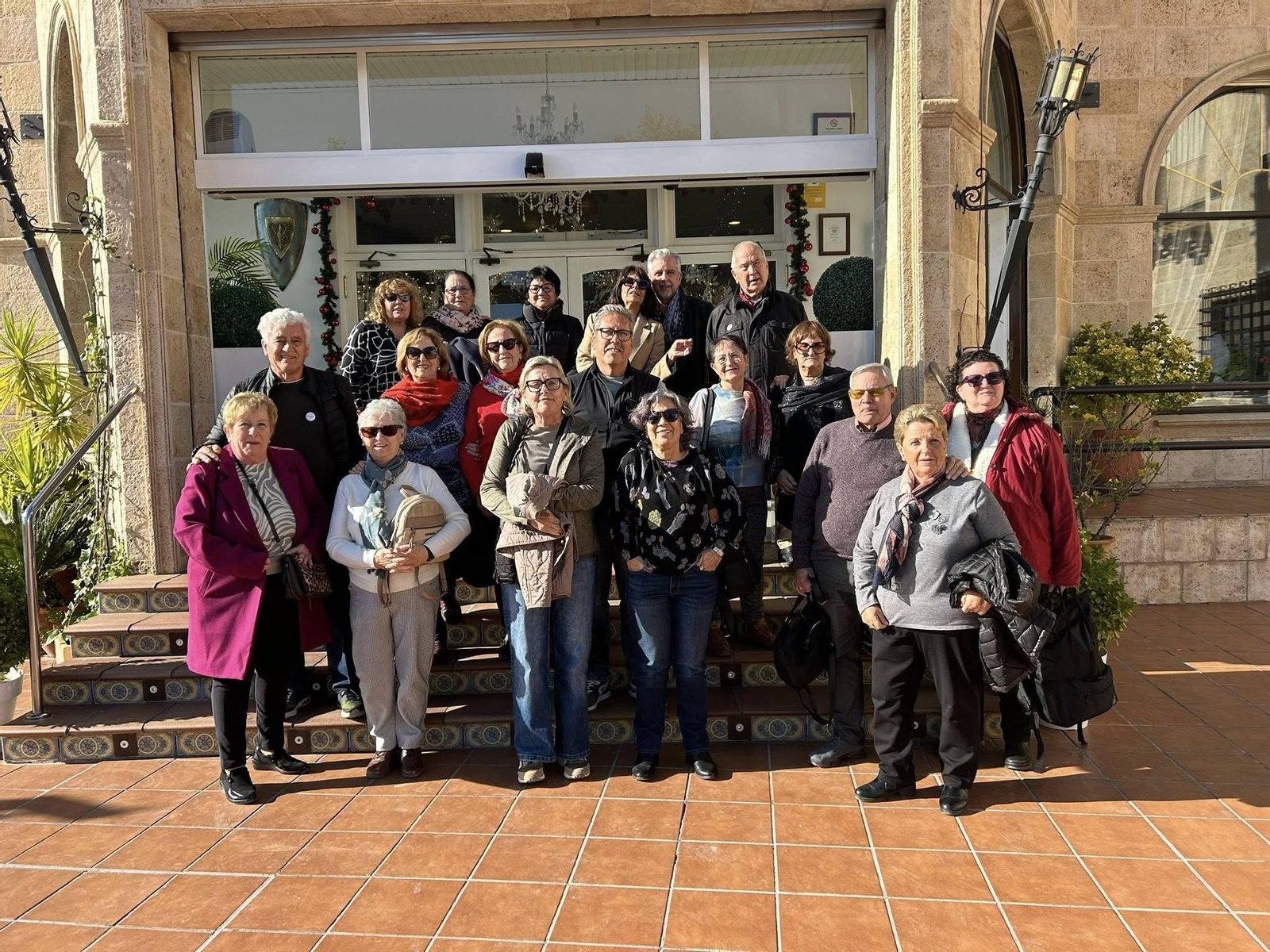Miembros de ASALER durante el encuentro celebrado en Baeza