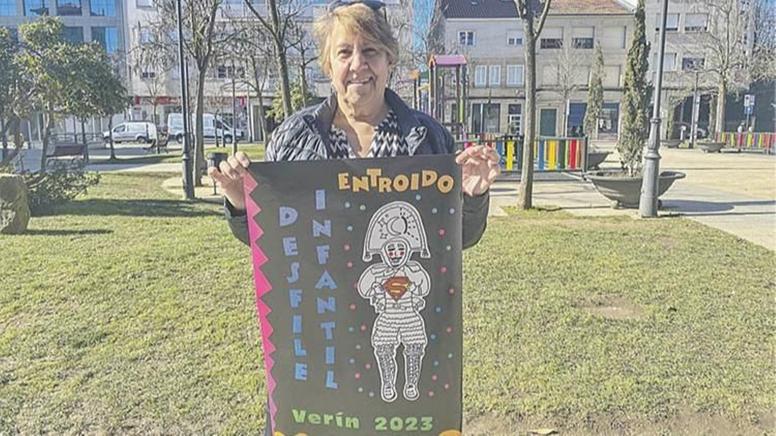 Cartel desfile de Entroido infantil de Verín.