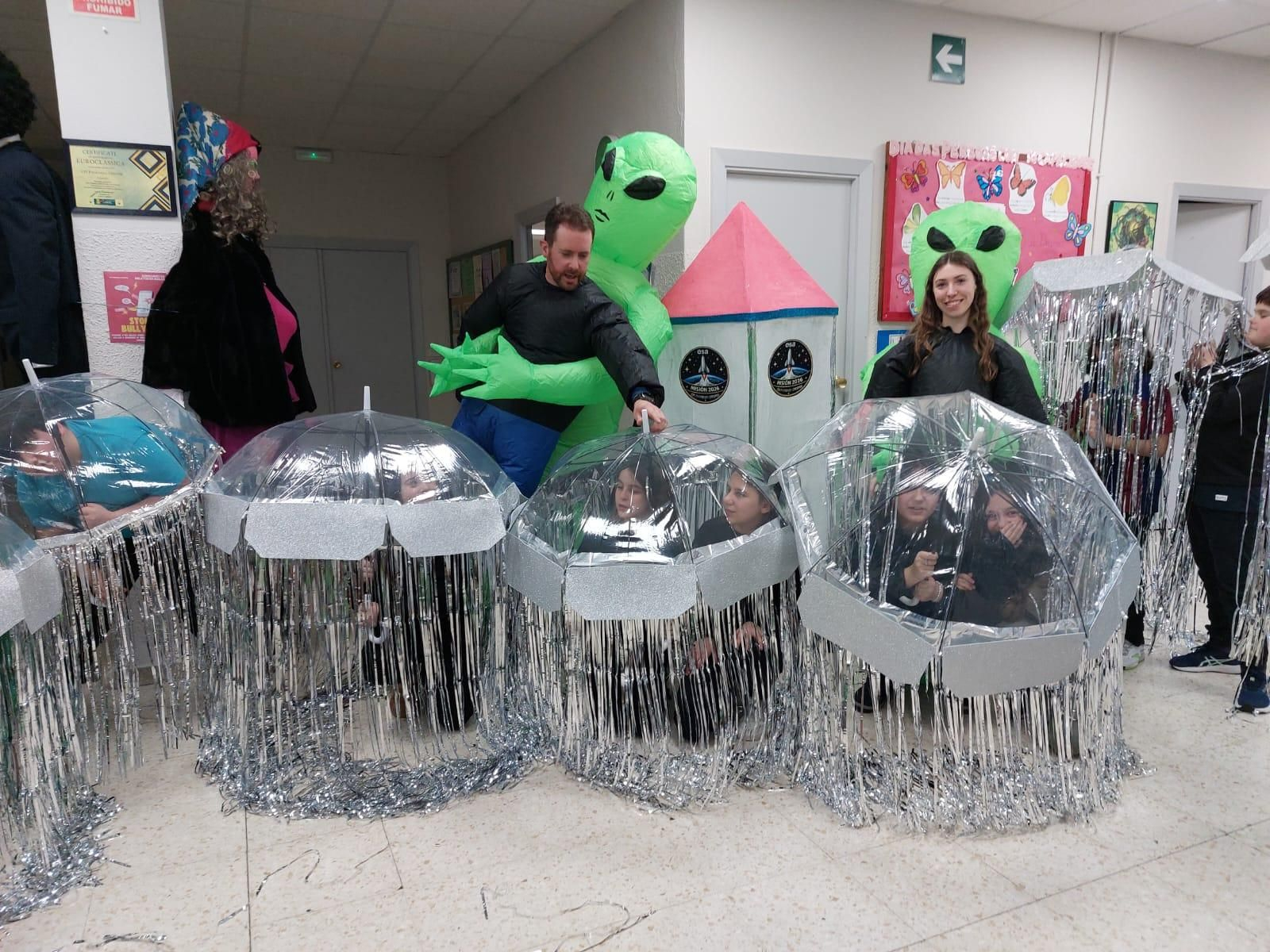 O Entroido no colexio de Padrenda