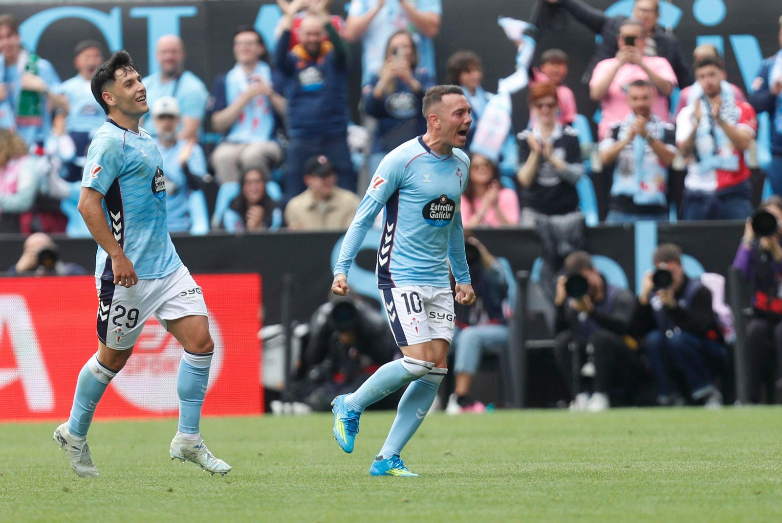 Celebración de Aspas.