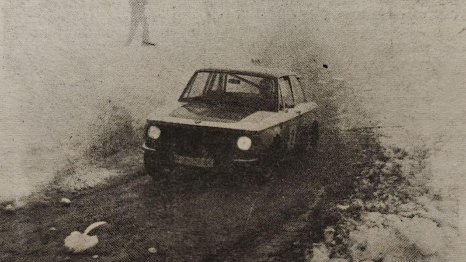 Beny Fernández con su BMW.