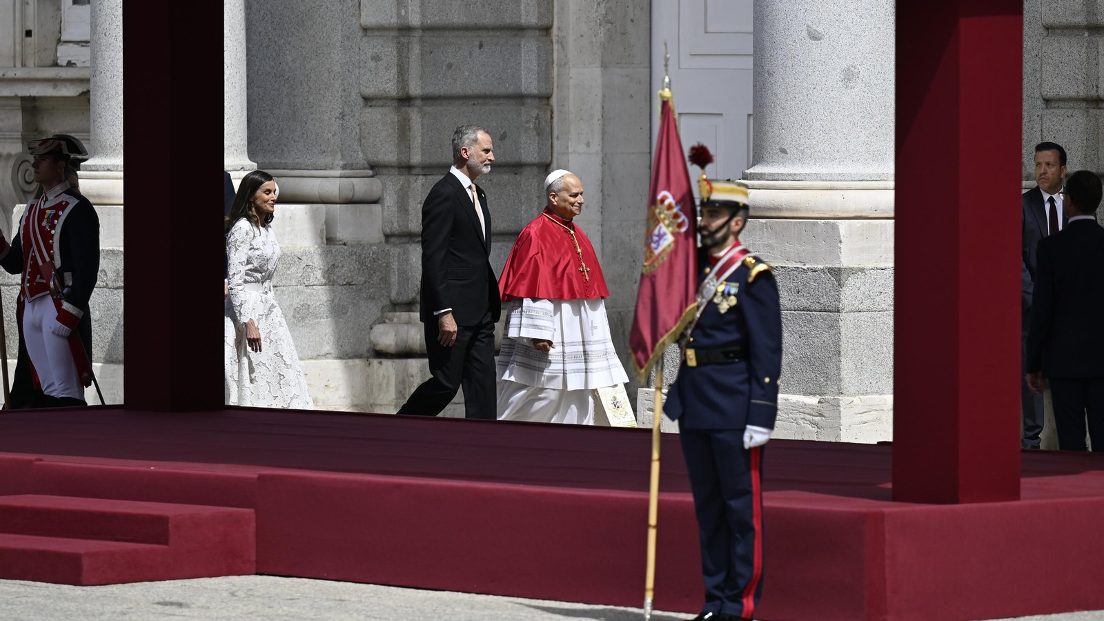 Galería | La primera jornada de la visita del papa León XIV a Madrid