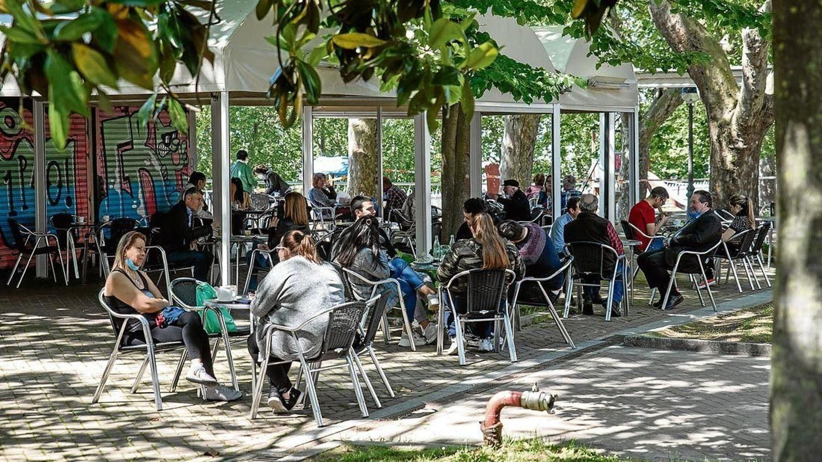 El bar de la Alameda de Ourense