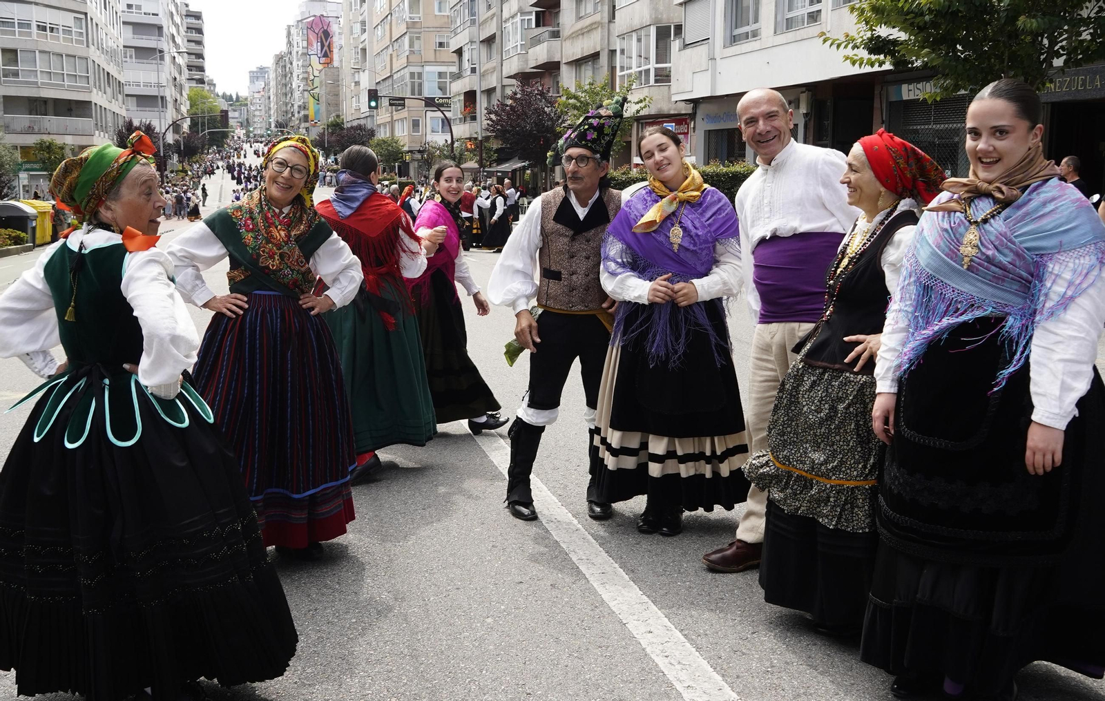 Galería | Vigo celebra el Día de la Muiñeira a lo grande