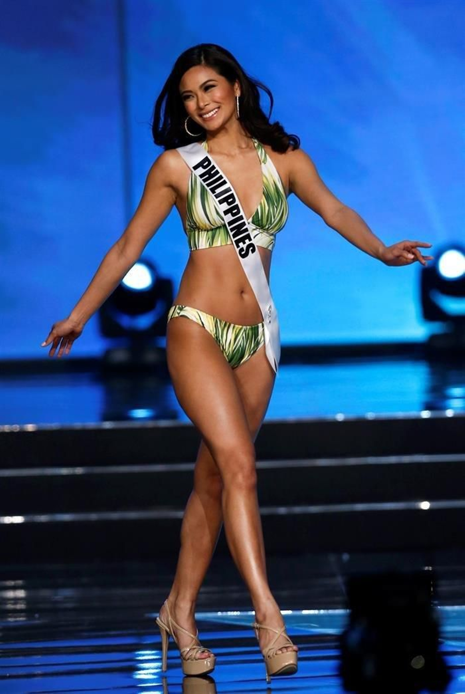 La candidata filipina a Miss Universo Maxine Medina