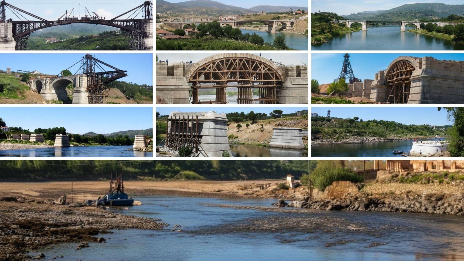 Ourense no tempo | Construyendo el puente de Hierro (1903-1918)