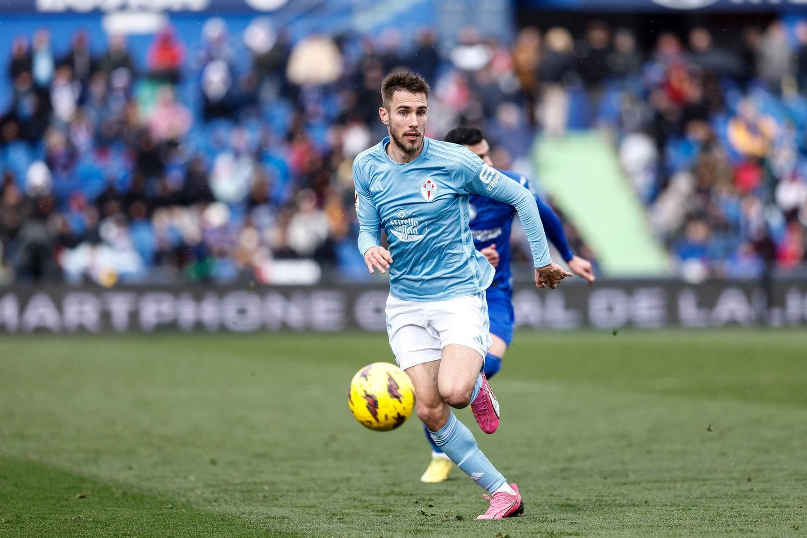 Partido entre el Getafe y el Celta.