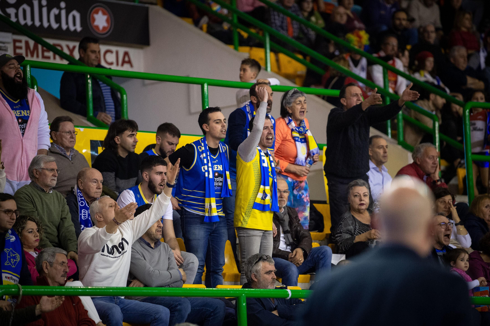 Partido de liga LEB Oro entre o COB e o Básquet Coruña. FOTO: ÓSCAR PINAL