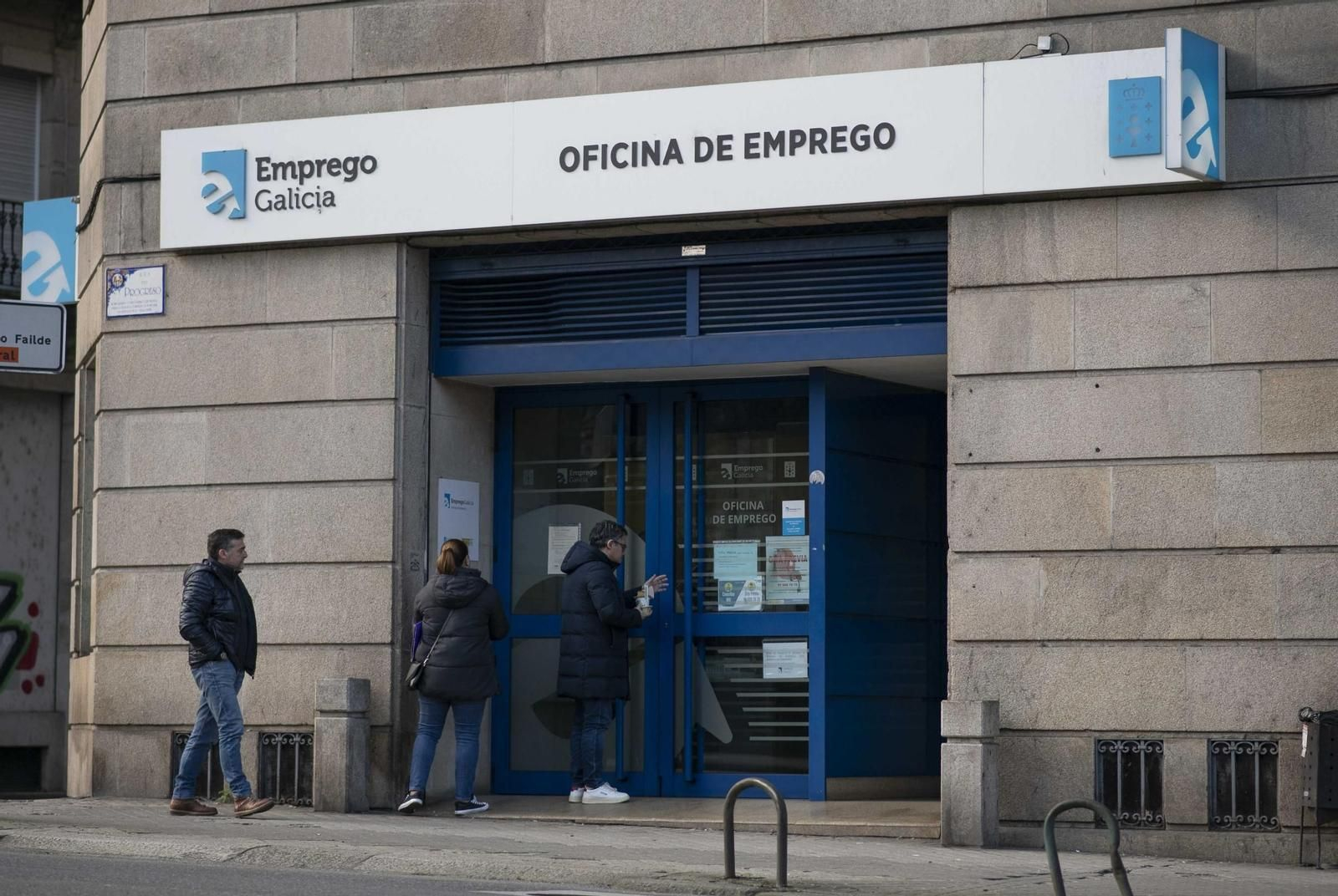 Oficina de Emprego en Ourense.