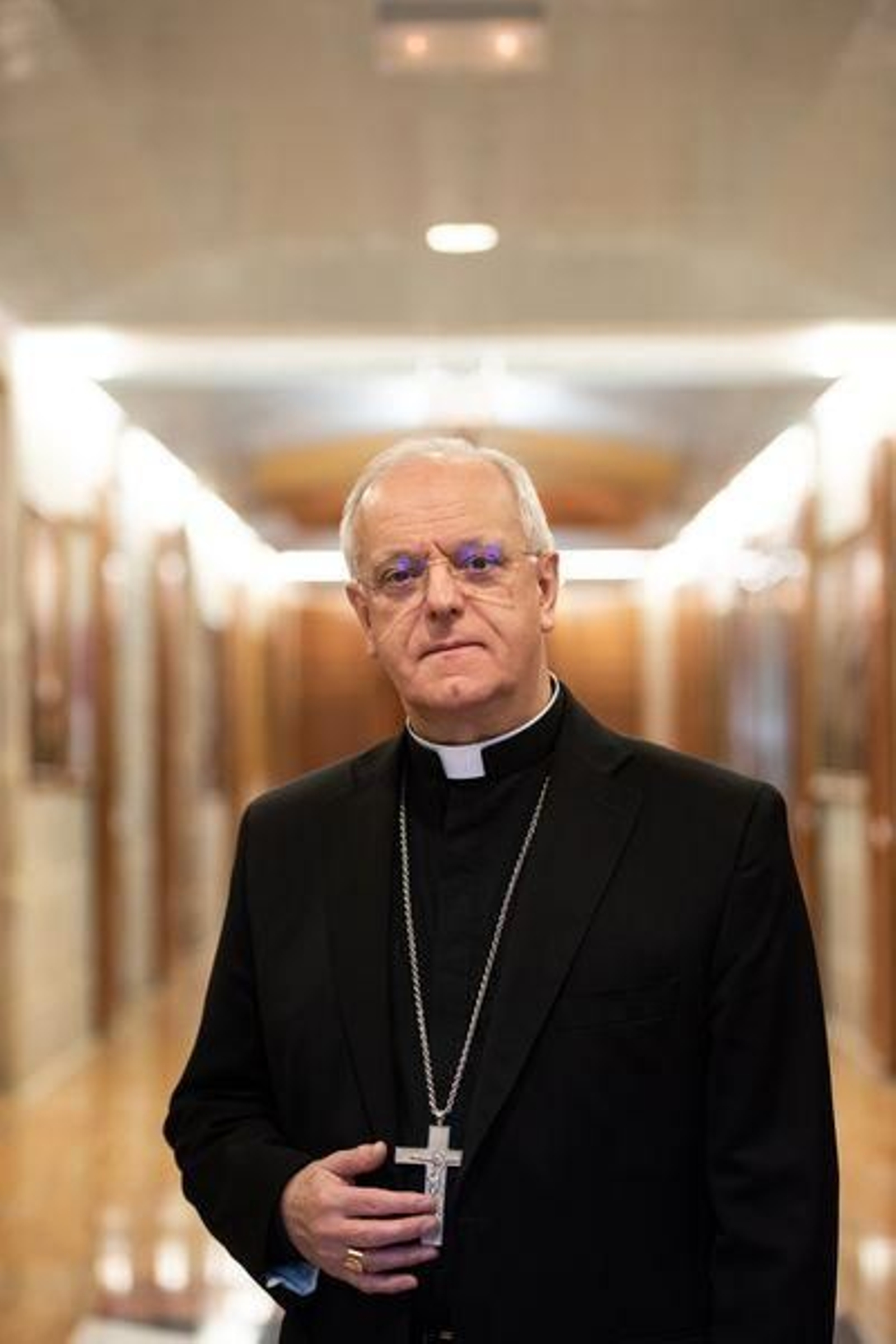 OURENSE (OBISPADO). 30/01/2020. OURENSE. Entrevista al Obispo de Ourense, Leonardo Lemos, para La Revista. FOTO: ÓSCAR PINAL 