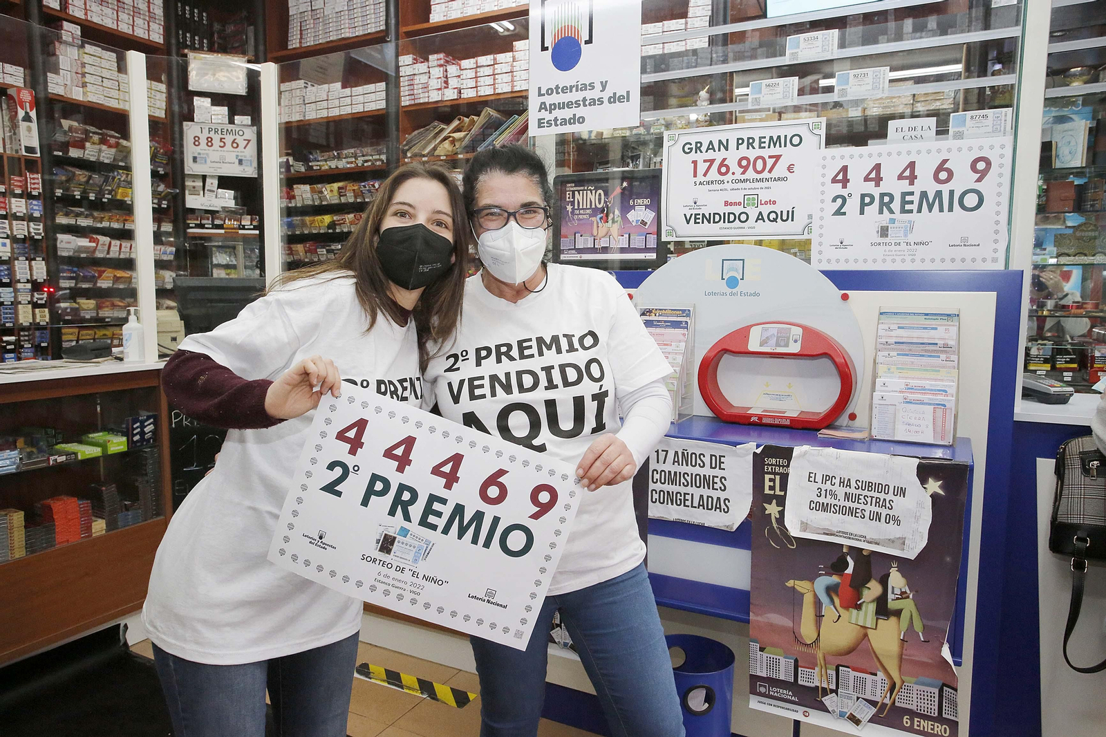 Loteras de Travesía que dieron el premio.