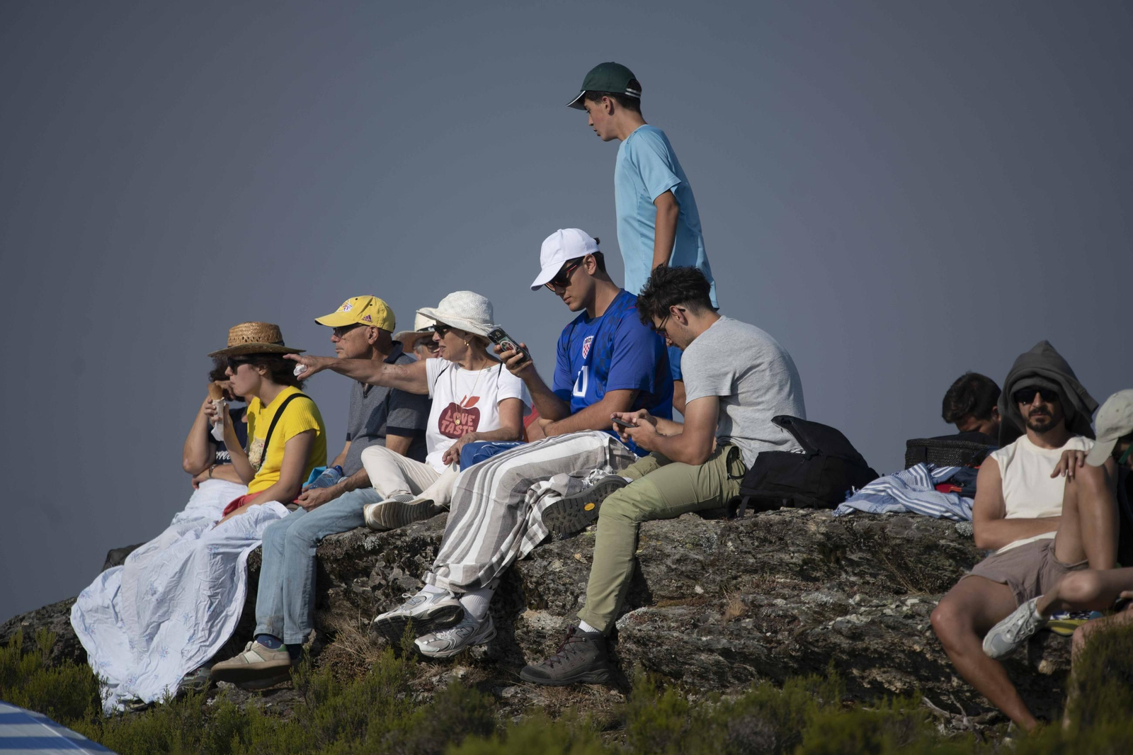 Galería | El observatorio de Trevinca, en A Veiga, vive una jornada histórica de eclipse