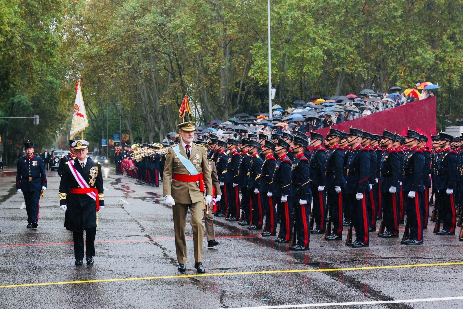 Un momento del desfile.