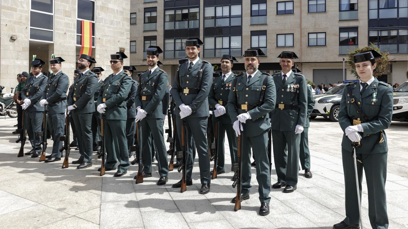 Aniversario de la Guardia Civil en Xinzo de Limia.