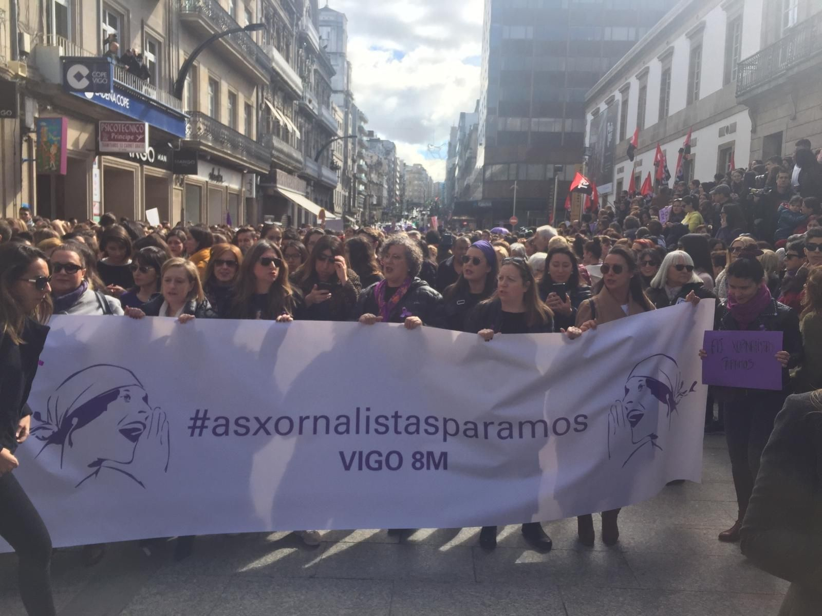 Concentración del 8M en Vigo