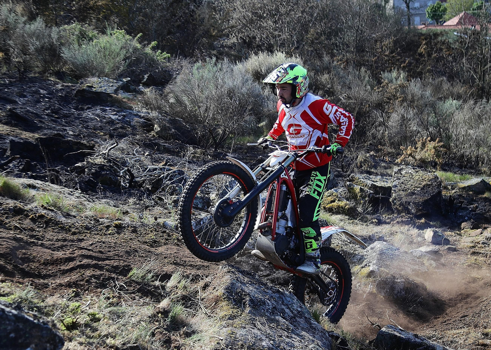 Galería | Así arrancó el Campeonato Gallego de Trial en Vilar de Barrio, en imágenes
