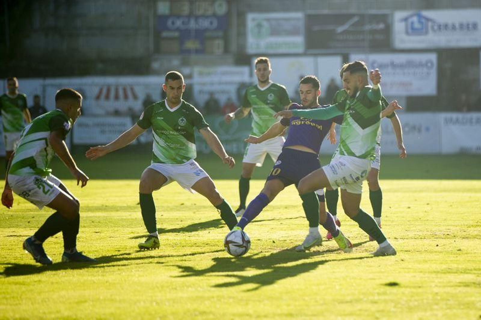 El partido entre el Arenteiro y el Palencia en Espiñedo (MARTIÑO PINAL)
