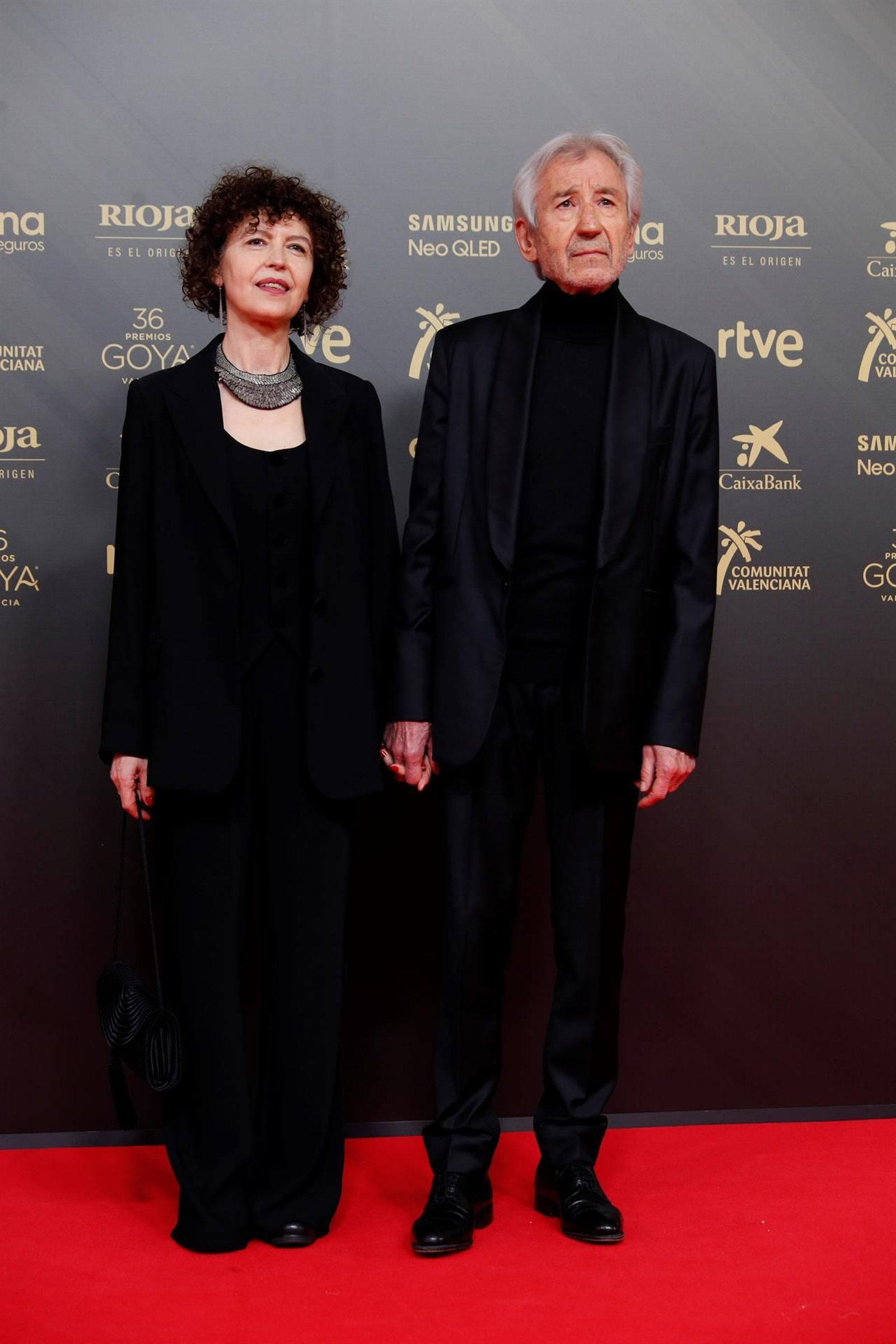 La alfombra roja de la 36ª edición de los Premios Goya. // EFE
