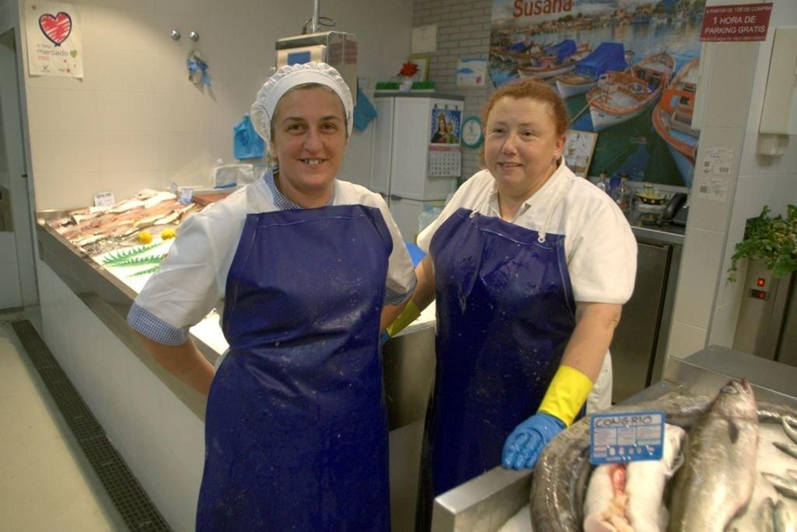 El mercado de Progreso. Susana y Chicha