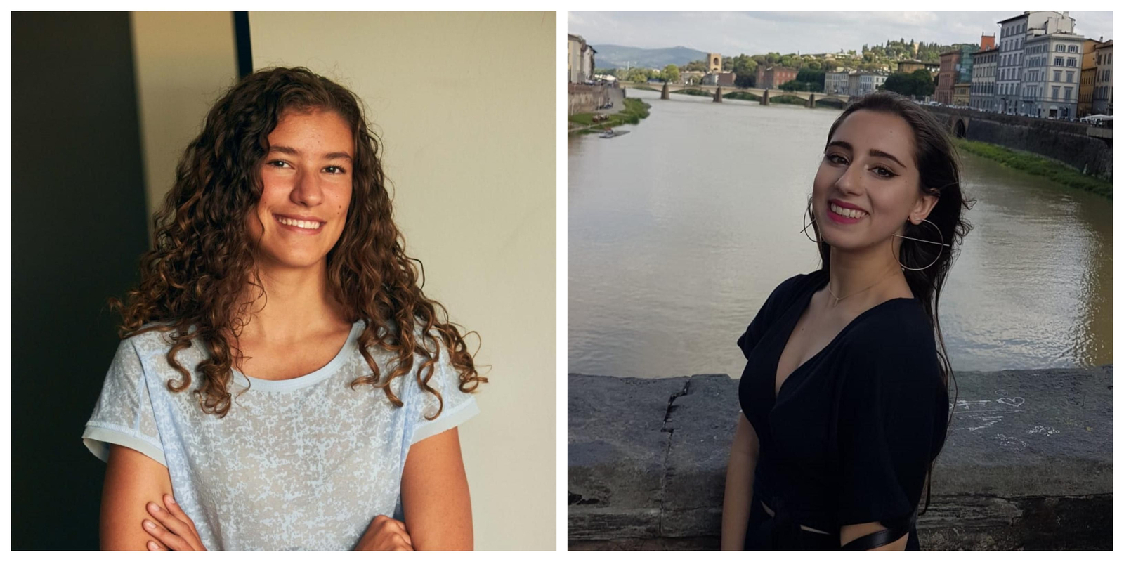 Lucía Mondaray Travieso y Elba Núñez Suárez, premiadas por su excelencia académica en Bachillerato.