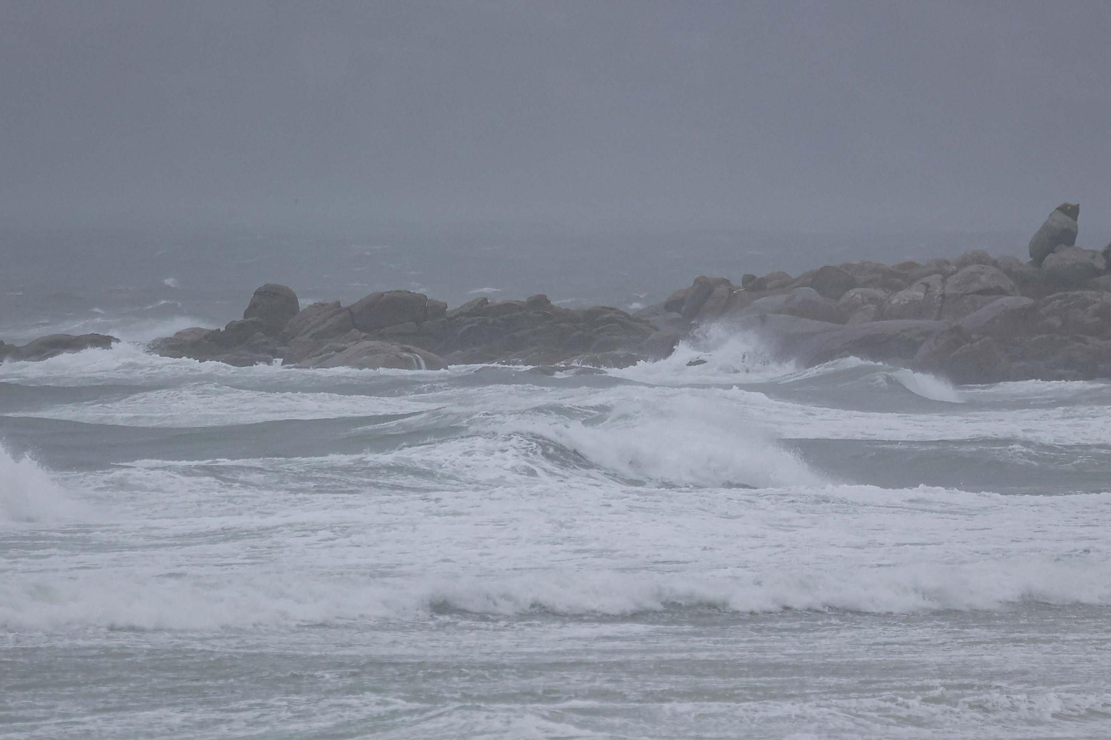 GALERÍA | Los estragos de la borrasca Herminia en Vigo