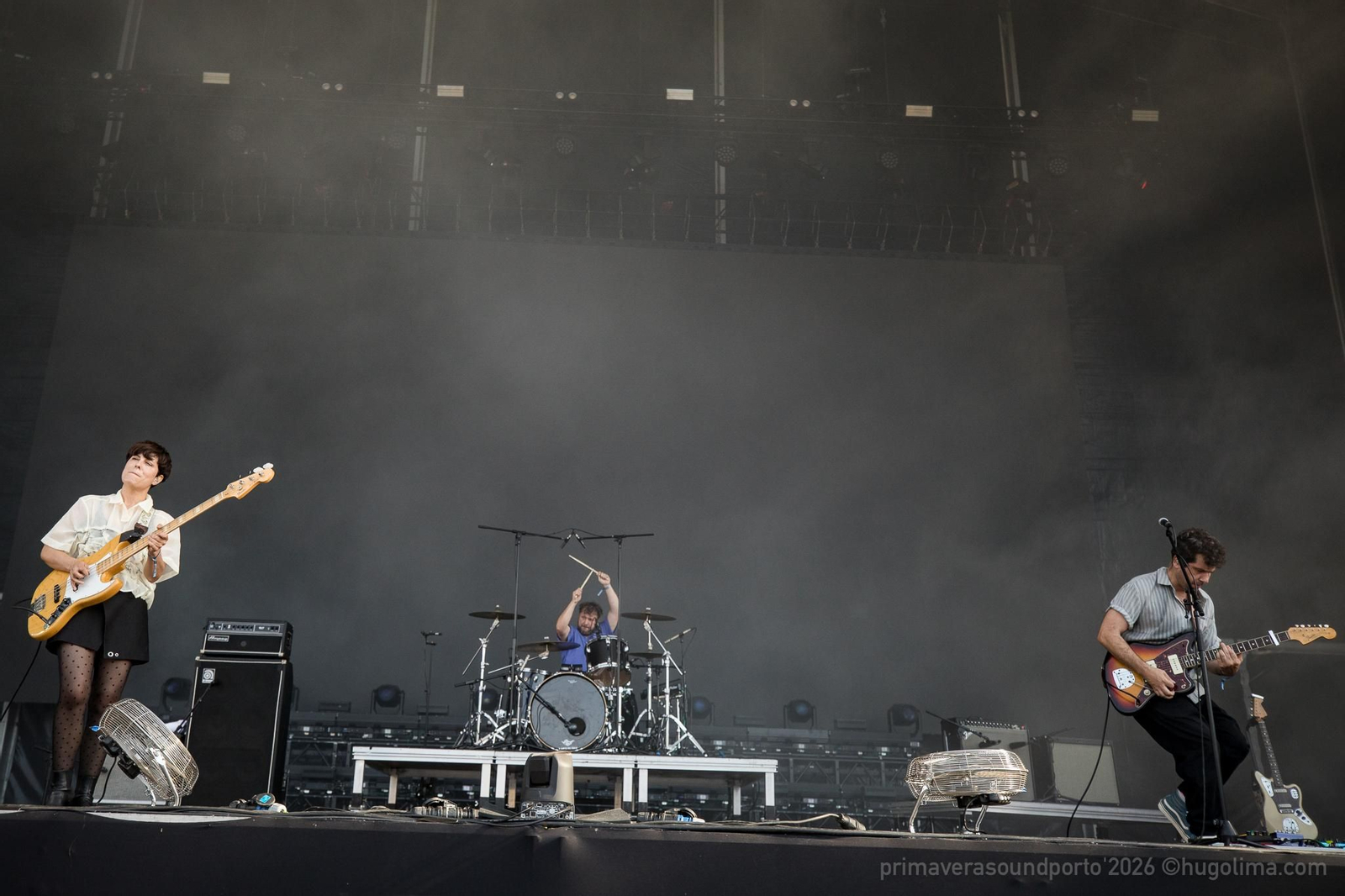 Los gallegos Triángulo de Amor Bizarro, en el Primavera Sound de Oporto.