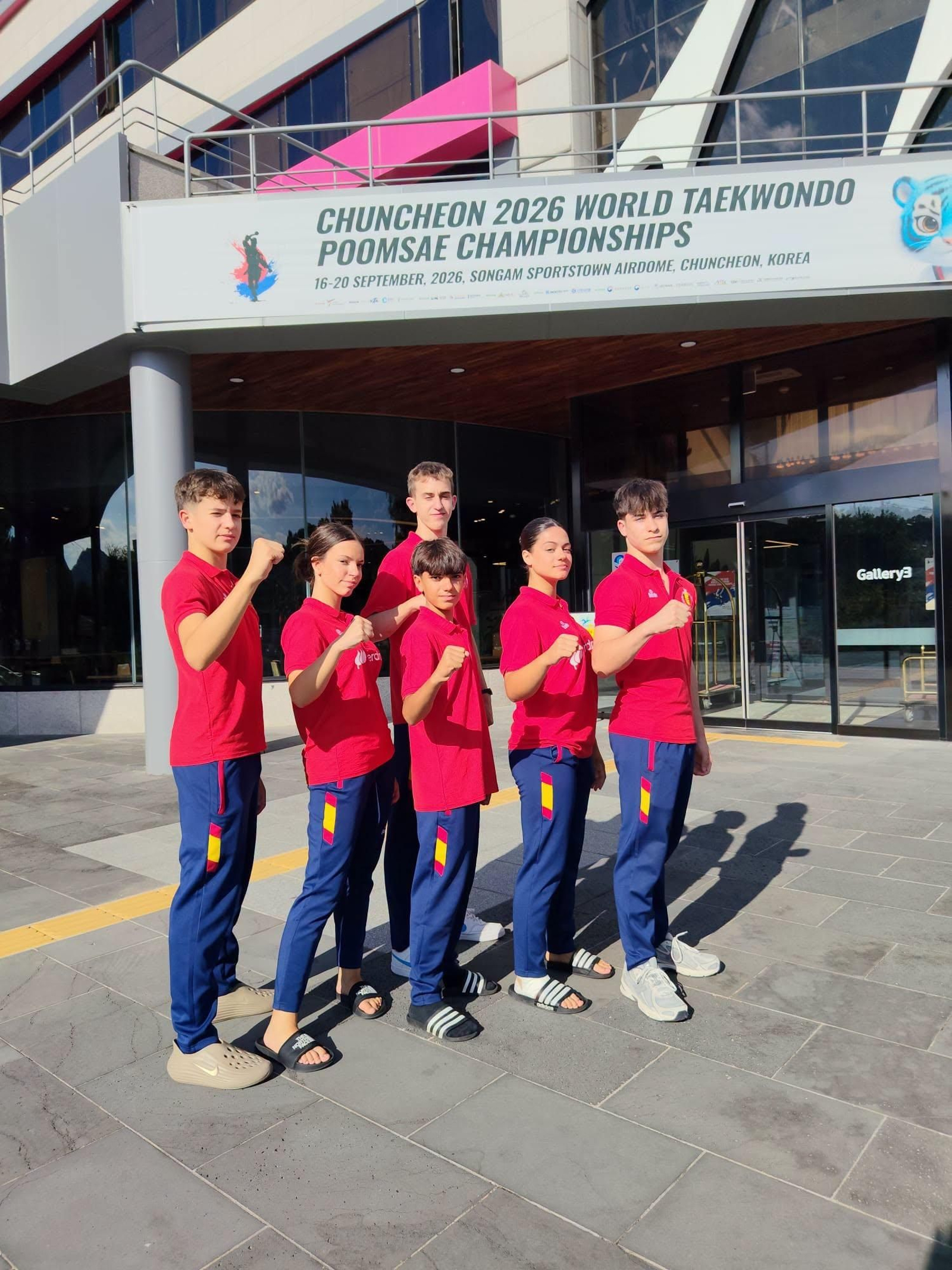 La cantera del taekwondo se da cita estos días en Corea del Sur.
