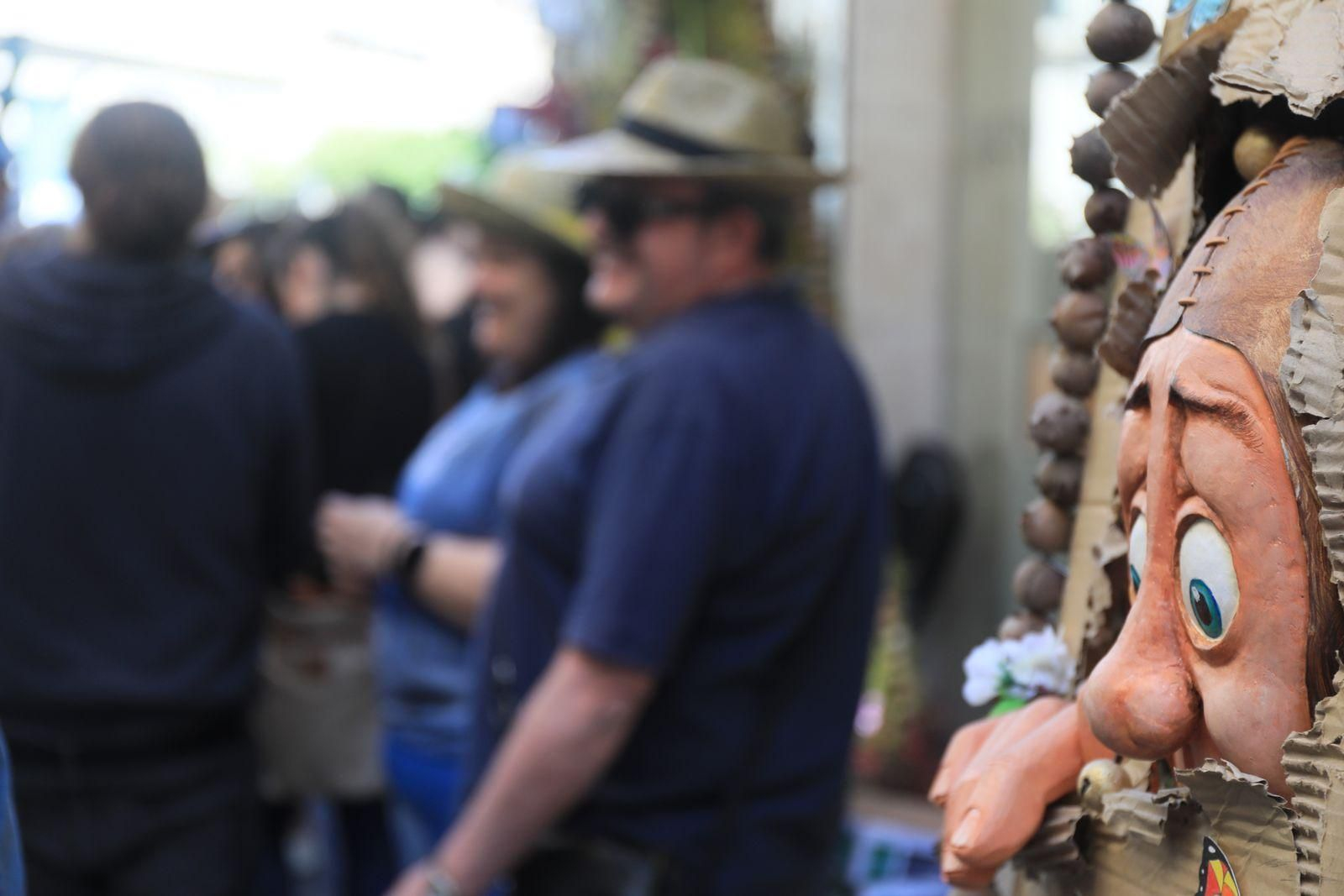 OURENSE 1/5/2022.- Celebración de los maios en el Paseo. José Paz